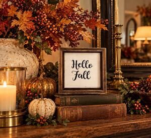 Hobby Lobby Hello Fall Wooden Sign